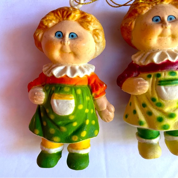 Vintage Cabbage Patch dolls Christmas ornaments - Picture 4 of 5